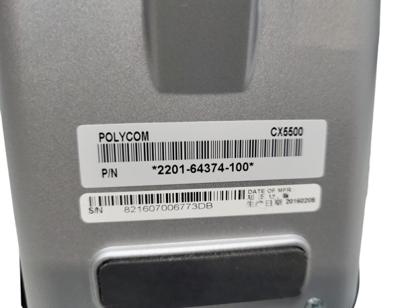Polycom CX5500 Camera 2201-64374-100 &