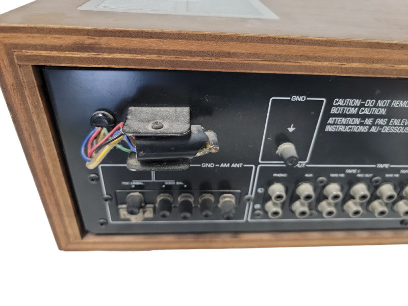 Yamaha CR -620 stereo vintage receiver in wooden case | Vintage