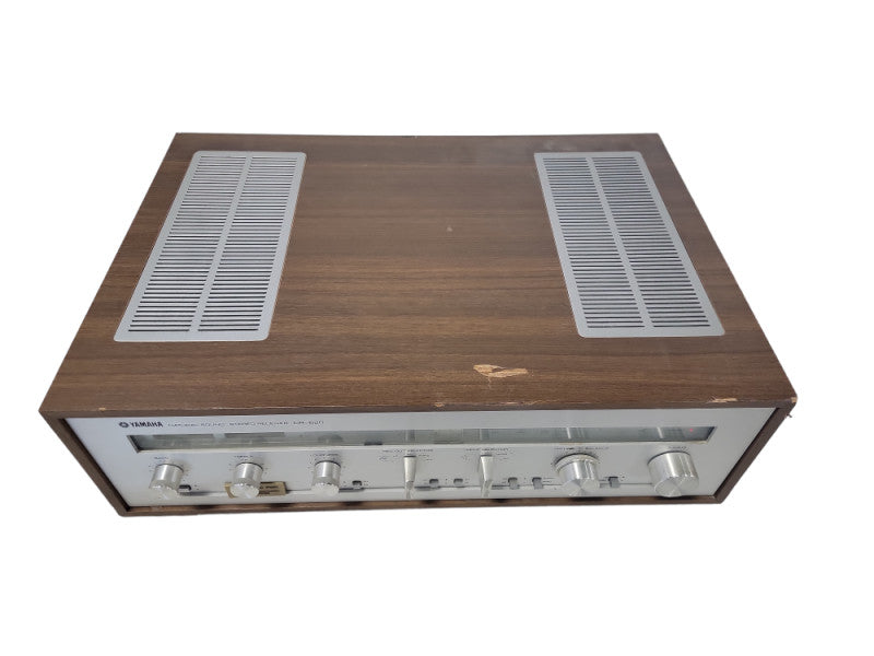 Yamaha CR -620 stereo vintage receiver in wooden case | Vintage