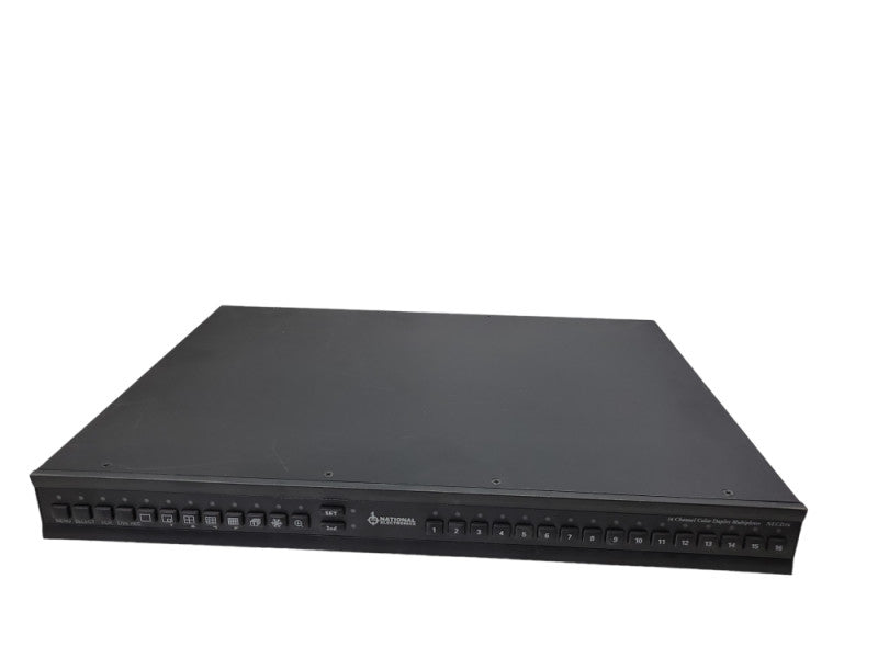 National Electroincs 16 Chan. Color Duplex Multiplexer NLCD16 %