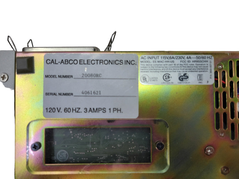CAL-ABCO ELECTRONICS LEGEND 2008RC 88 MB C 200MB Drive SCSI  %