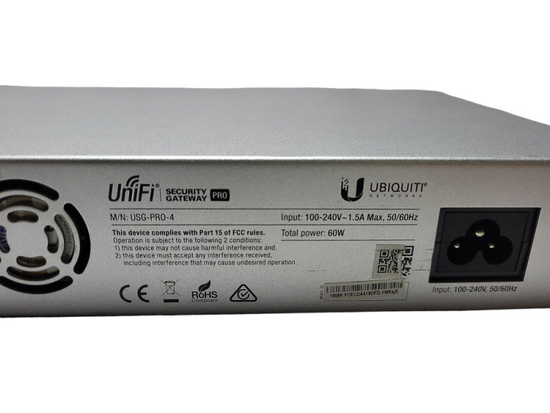 Ubiquiti USG-PRO-4 UniFi Security Gateway Pro with 4xRJ45 2xSFP $