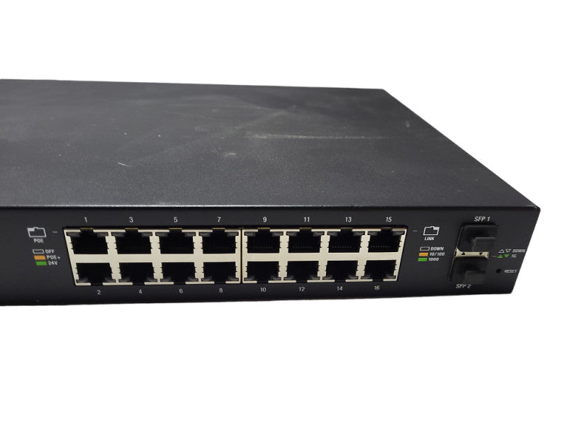 Ubiquiti EdgeSwitch 16 150W 16-Port PoE Switch (ES-16-150W) $