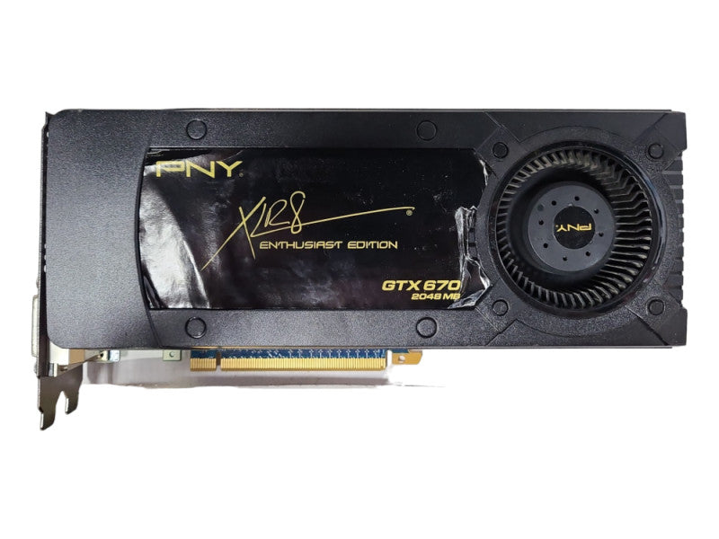 PNY XLR8 GTX 670 2 GB Enthusiast Edition GAMING Video Graphics Card