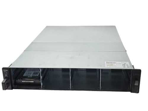 Synology RS2416+ 2U RackStation 12-Bay NAS 12x 3.5\\" HDD Bays 1x 3TB HDD, Read _