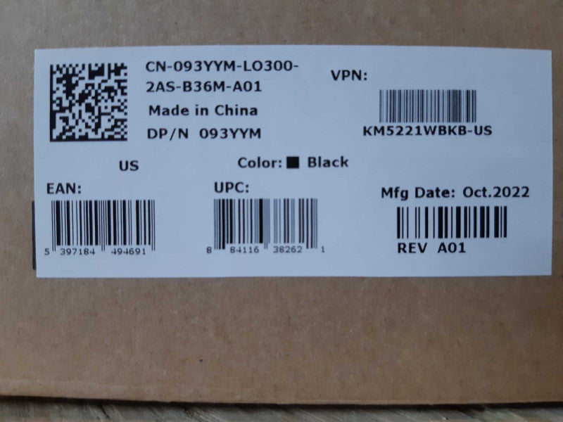 Dell Pro Wireless Keyboard and Mouse â KB3121Wt/MS3121Wt/UD2301t1 Q