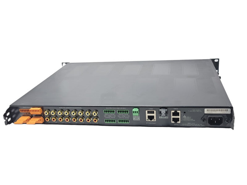 QSC MP-M80 16 Input 8-Output Music and paging zone mixer, READ _