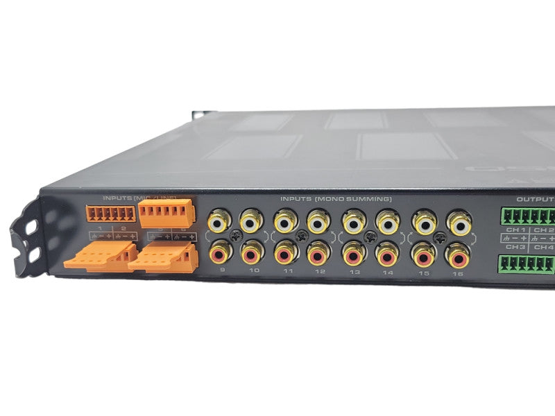 QSC MP-M80 16 Input 8-Output Music and paging zone mixer, READ _