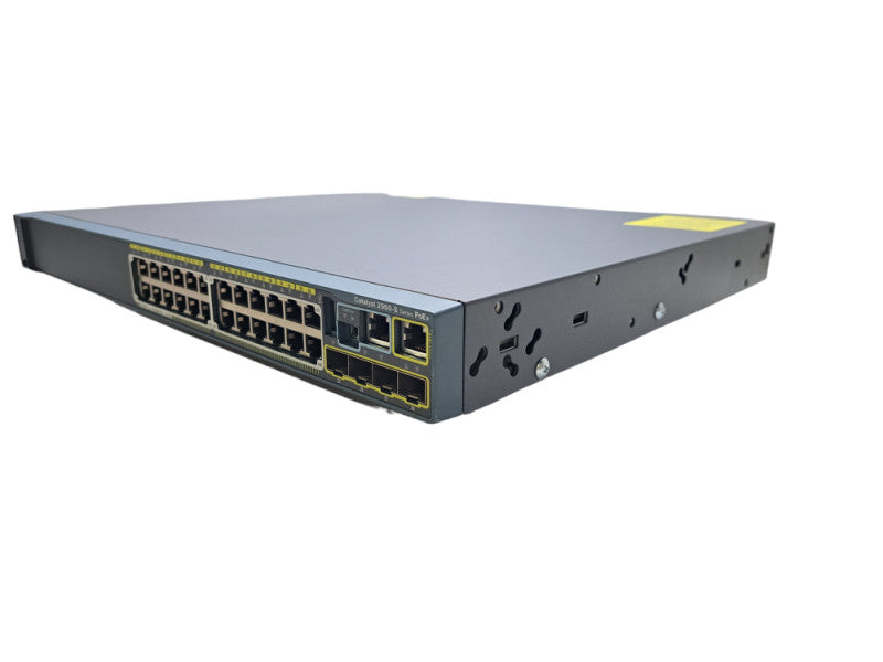 Cisco WS-C2960S-24PS-L V04 | 24 Port Gigabit 370W PoE+ Network Switch
