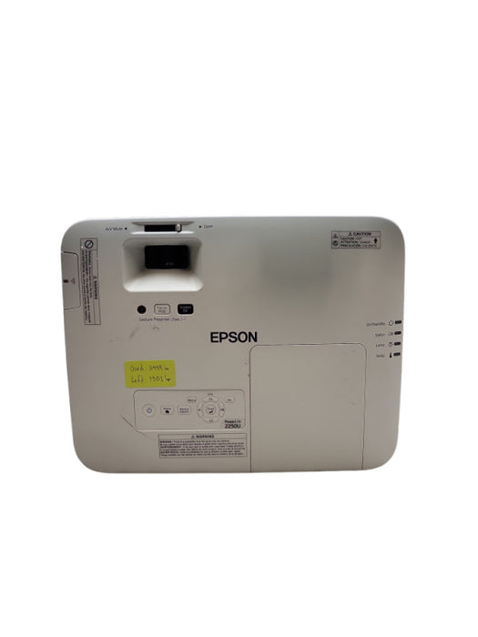 Epson PowerLite 2250U 5000 Lumens Full HD WUXGA 3LCD H871A Projector &