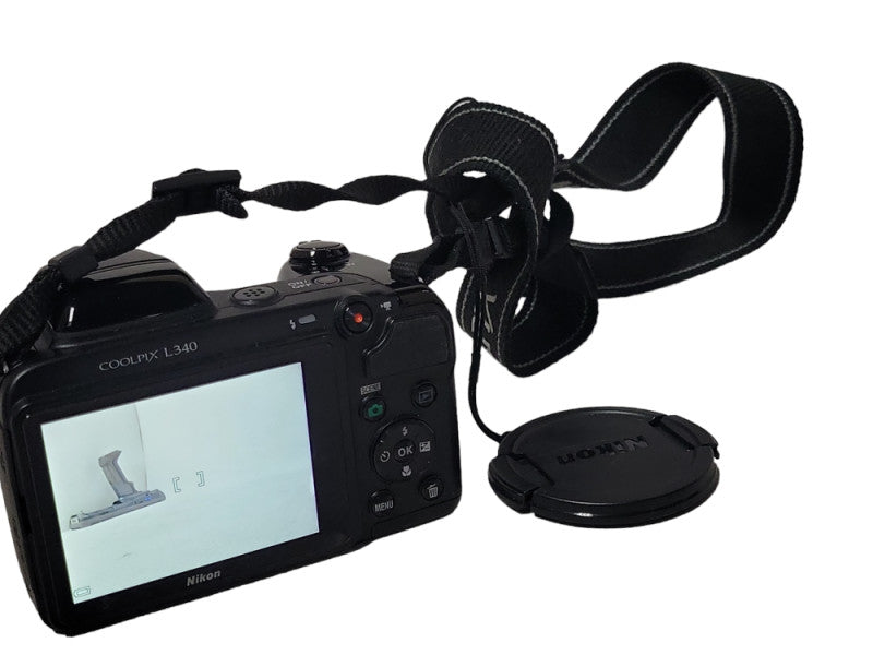 Nikon Coolpix L340 20.2 MP Digital Camera , No SD Card/Battery _