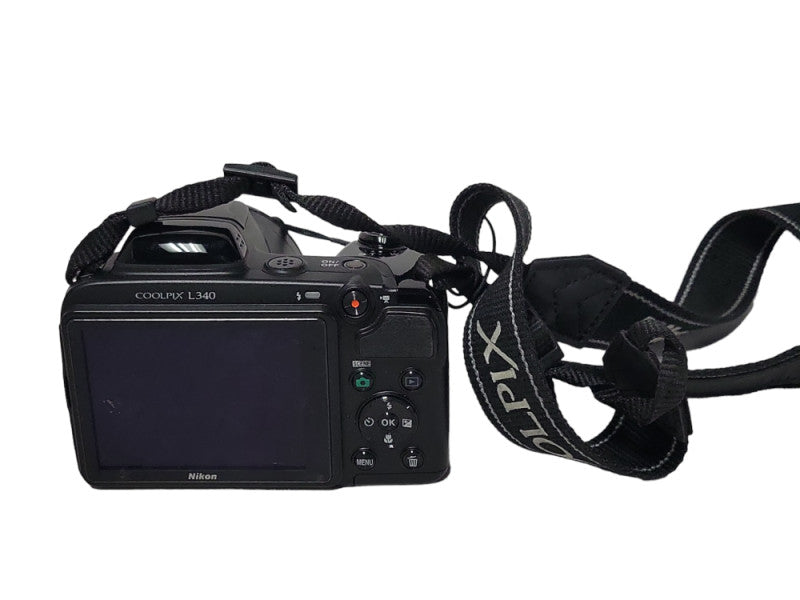 Nikon Coolpix L340 20.2 MP Digital Camera , No SD Card/Battery _
