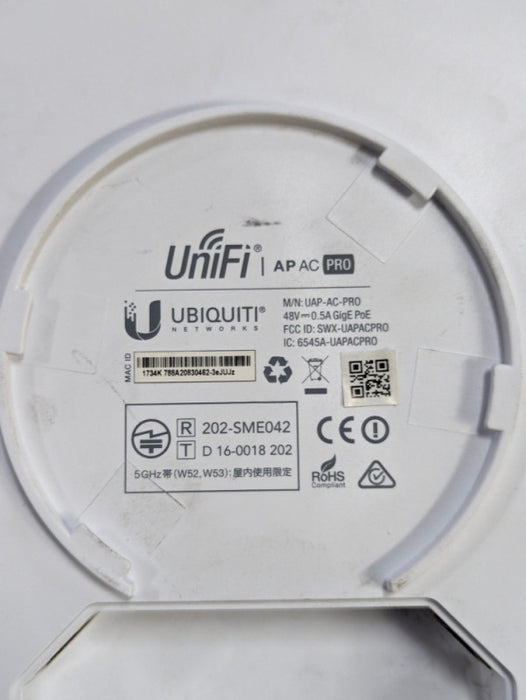 Ubiquiti UniFi AP AC PRO UAP-AC-PRO Wireless Access Point  Q-