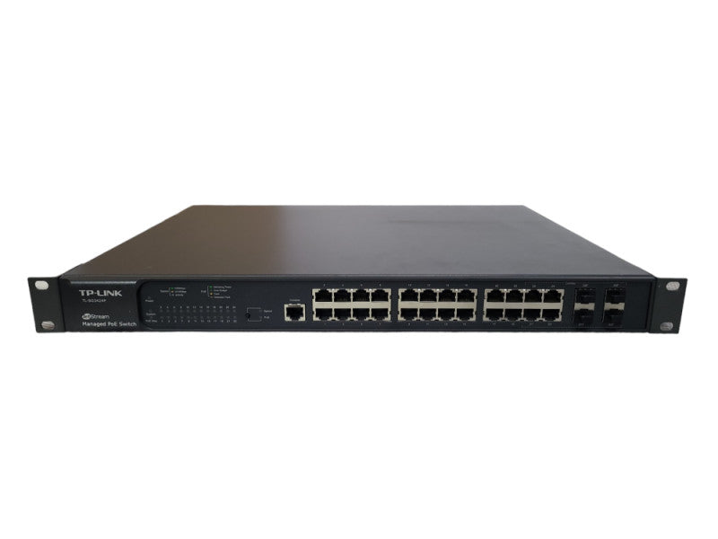TP-LINK JetStream TL-SG3424P 24-Port Gigabit PoE Ethernet Switch
