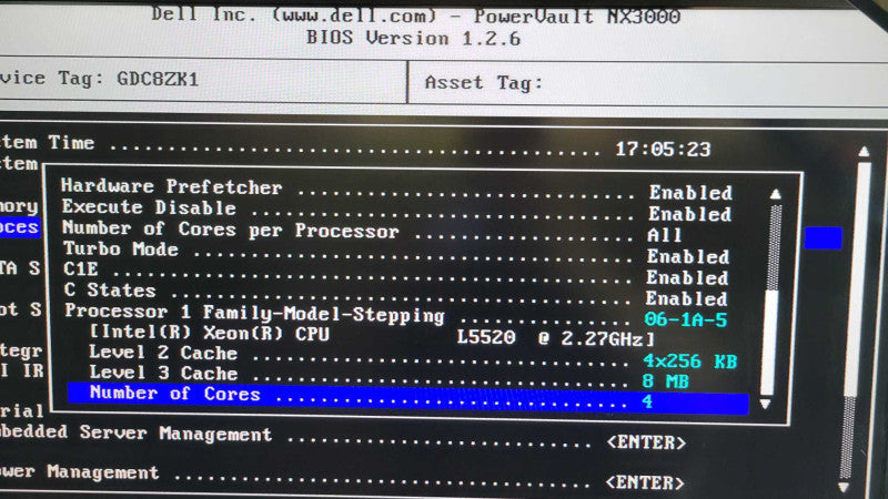 Dell PowerVault NX3000 - Xeon L5520 | 6GB RAM | PERC 6/i/E | 2x 850W PSU %