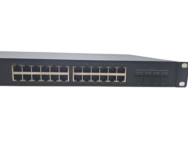 Datto DSW100-24P-4X | 24-Port Gigabit PoE+ Cloud Managed Switch | 4x 10G SFP+