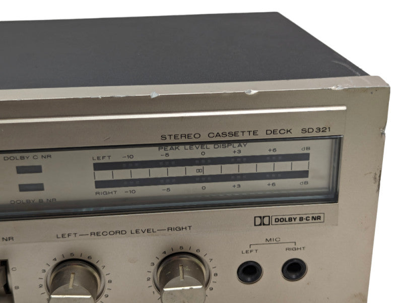 Marantz Stereo Cassette Deck SD321 Please READ  -
