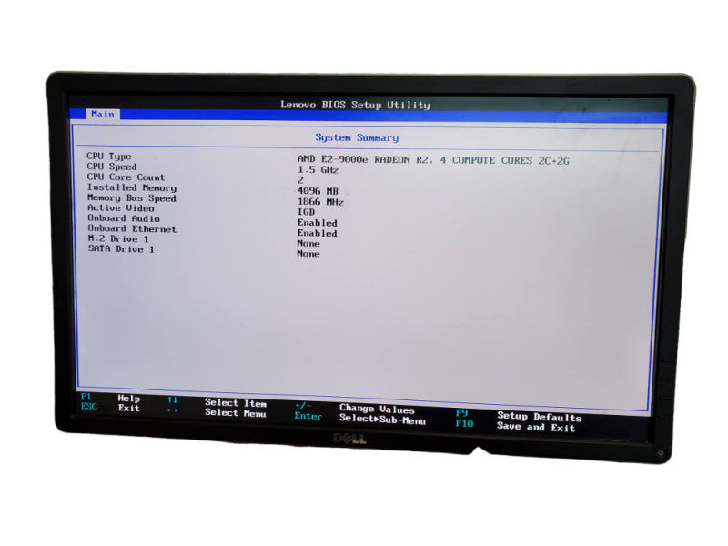 Lenovo ThinkCentre M625q AMD E2-9000e 4GB RAM NO HDD @