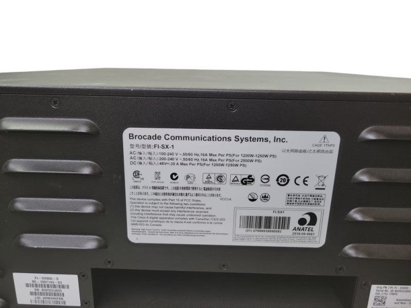 Brocade Fastiron SX 800 (READ) %