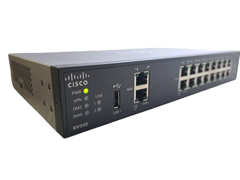Cisco RV345 | 16-Port Gigabit with Dual WAN VPN Router *READ*