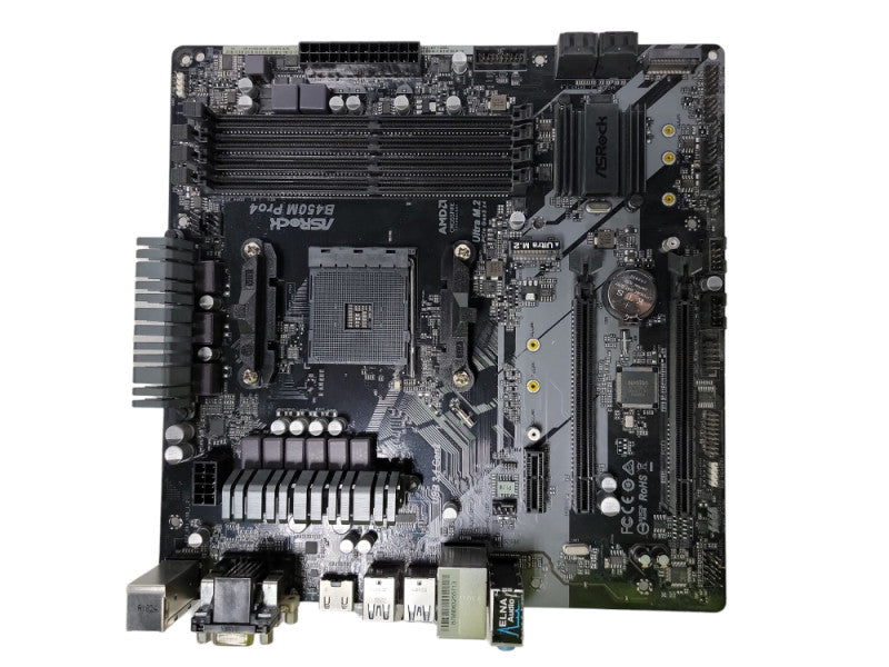 ASROCK B450M PRO4-CB AMD B450 SOCKET AM4 DDR4 HDMI MICRO ATX MOTHERBOARD