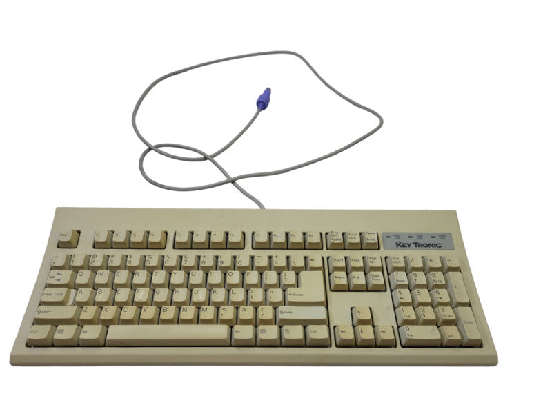 Vintage Keytronic E139948 Clicky Keyboard PS/2 %