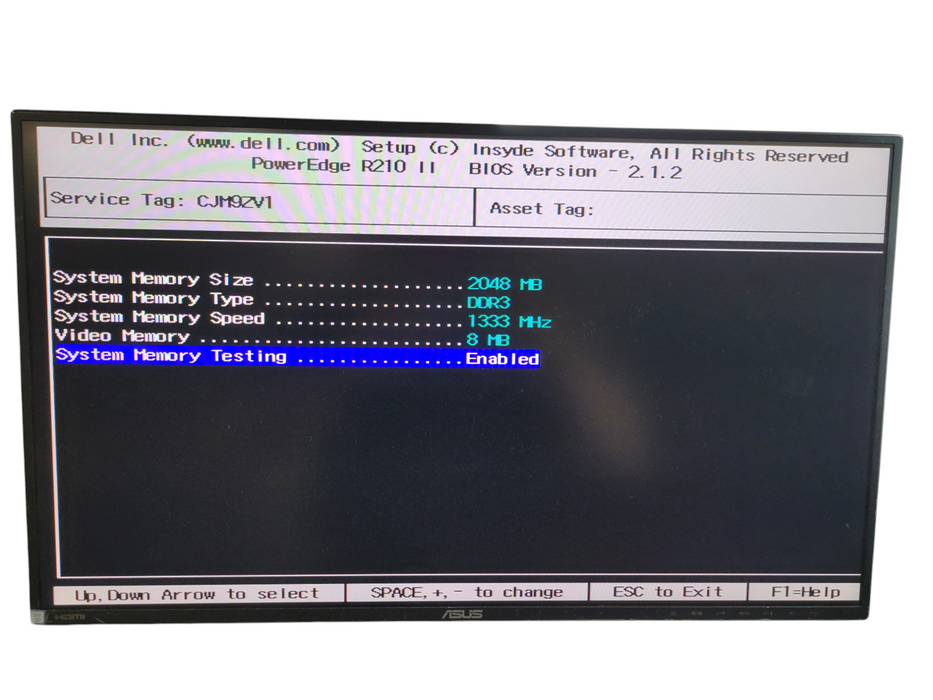 Dell PowerEdge R210 II - Core i3-2100 2GB DDR3 NO HDD 250W PSU %
