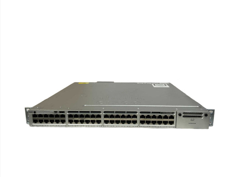 Cisco WS-C3850-48P-S Gigabit PoE Network Switch, 1x 1100 WAC PSU