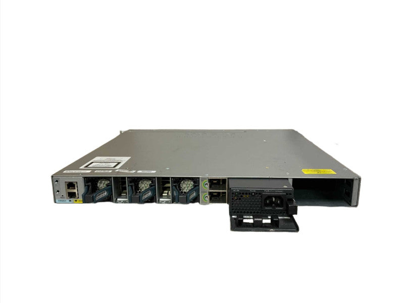 Cisco WS-C3850-48P-S Gigabit PoE Network Switch, 1x 1100 WAC PSU