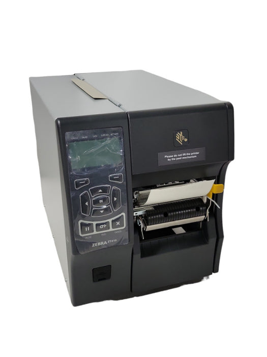 New Open-Box Zebra ZT410 Thermal Label Printer 123100-210 _