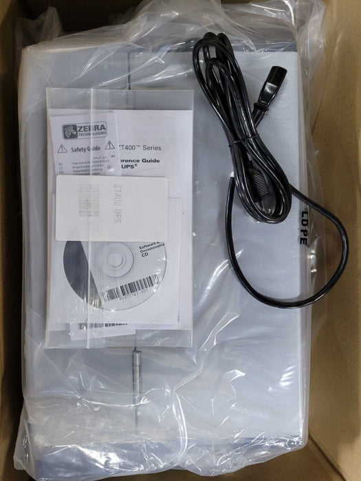New Open-Box Zebra ZT410 Thermal Label Printer 123100-210 _
