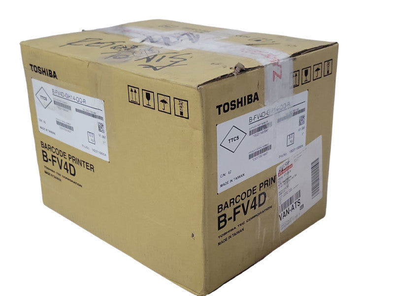 New Open-Box Toshiba B-FV4D-GH14-QQ-R Barcode Printer USB _
