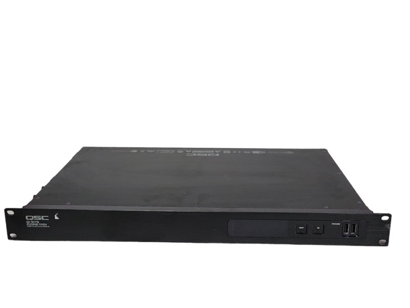 QSC Q-Sys Core 110f usb/Flex Channels Audio Processor _
