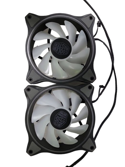 2x Cooler Master MasterFan MF120 Halo RGB  Q