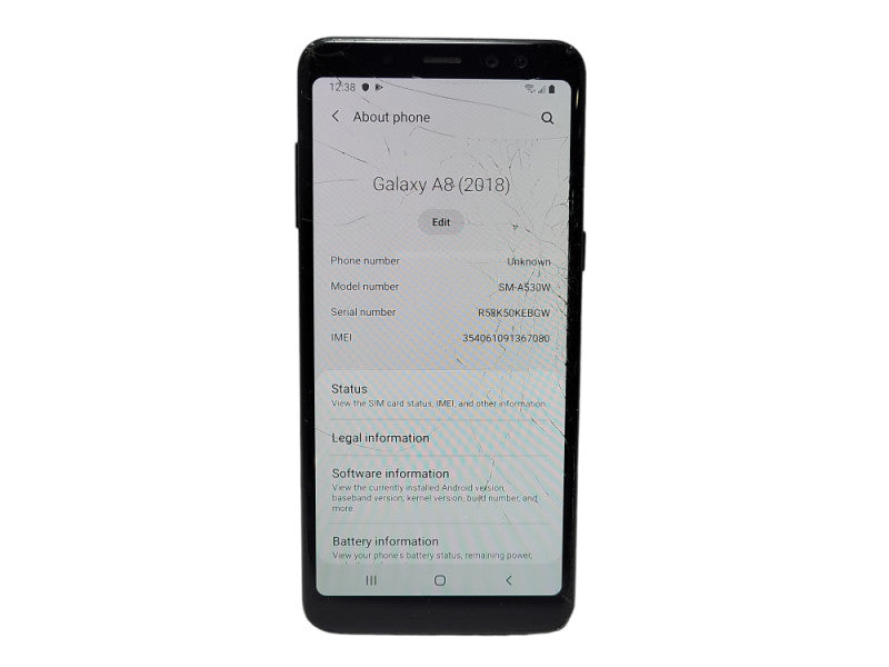 Samsung Galaxy A8 32GB (SM-A530W) - READ $