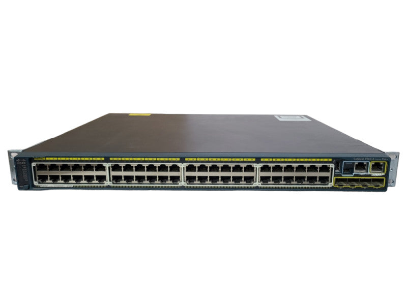 Cisco WS-C2960S-48LPS-L 48-Port PoE Gigabit Managed Switch