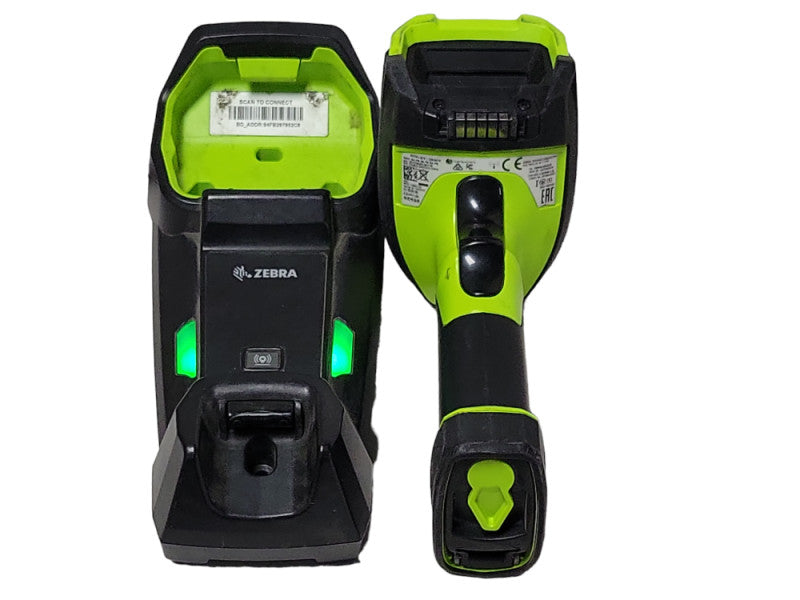 ZEBRA DS3678 DS3678-SR0F003VZWW BARCODE SCANNER w/ Cradle, READ _