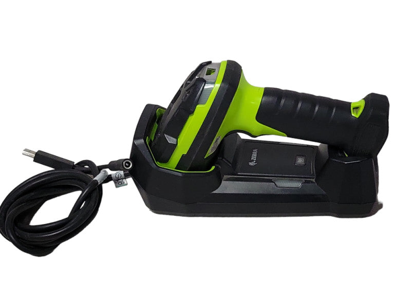 ZEBRA DS3678 DS3678-SR0F003VZWW BARCODE SCANNER w/ Cradle, READ _