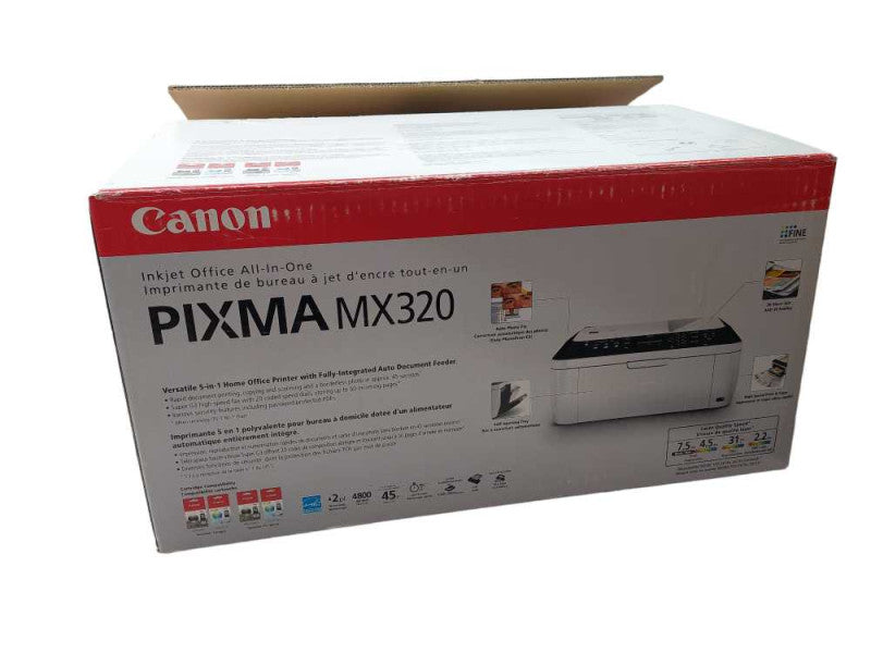 Canon Pixma MX320 Inkjet Office All in One Printer Model: MX320 =