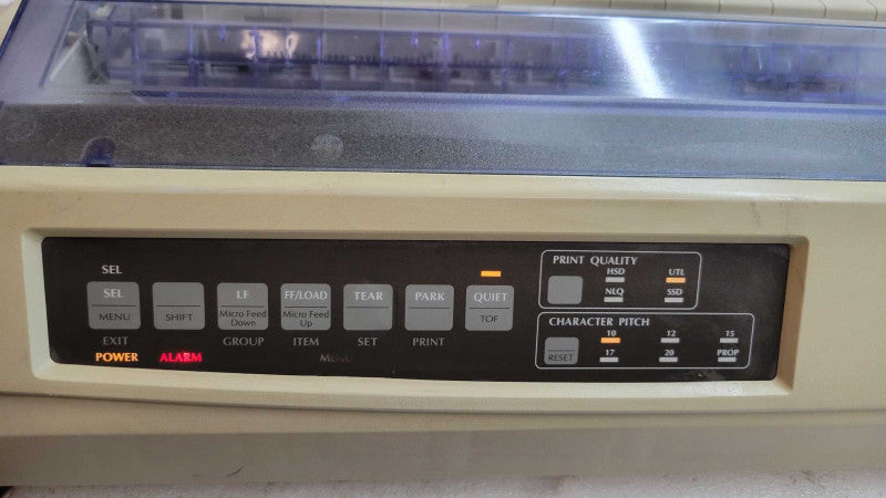 OKI Data Microline 321 turbo 9 pin dot matrix printer %