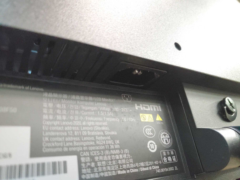 Lenovo ThinkVision S24e-20 23\\" 1080P Monitor w/ HDMI & VGA @