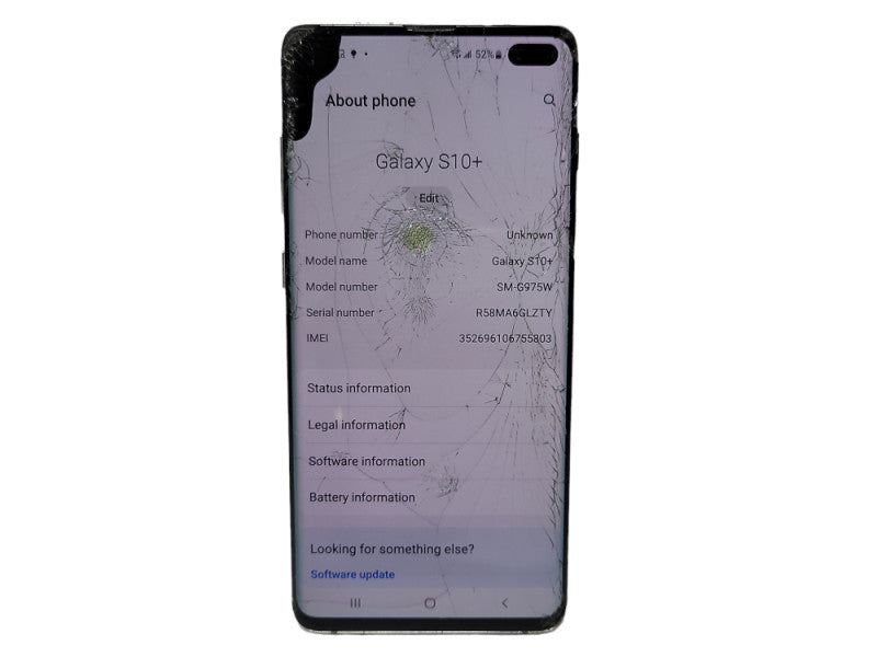 Samsung Galaxy S10+ 128GB (SM-G975W) - READ $