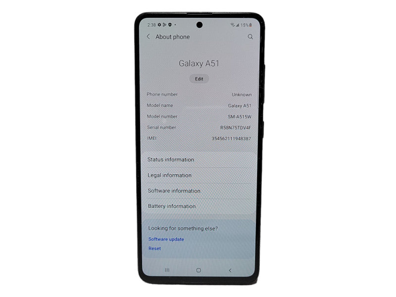 Samsung Galaxy A51 64GB (SM-A515W) READ $