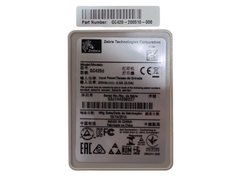 Zebra GC420d Thermal Label Printer