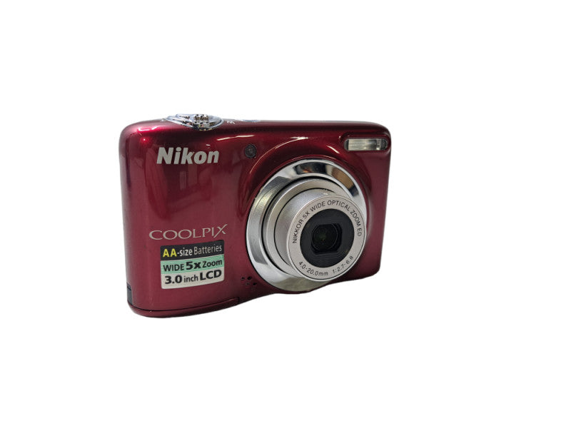 Nikon COOLPIX L25 | 10.1MP Digital Camera | Red | Tested