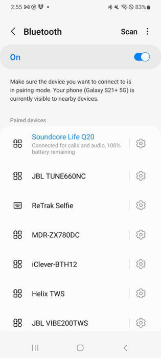 Soundcore Life Q20 Wireless Headphones Noise Canceling _