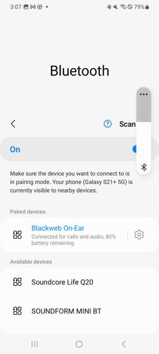 Blackweb On-Ear wireless Bluetooth Headphone BWA19AAH04C _