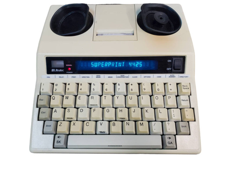 Vintage Ultratec Superprint 4425 TTY Telephone @