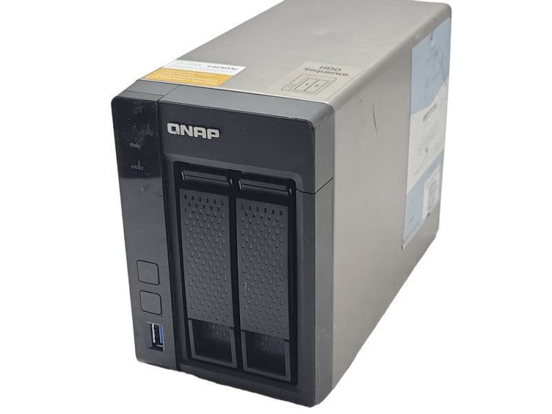QNAP TS-253A 2-Bay Network Attached Storage 2x 4TB HDD _