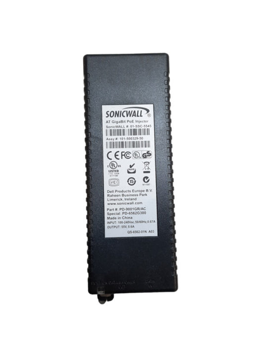 SonicWall 01-SSC-5545 - 802.3AT - Gigabit PoE PoE+ Injector